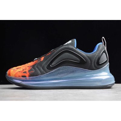 Nike Air Max 720 Siyah / Metal Gümüş Koşu Ayakkabısı Türkiye - ISB5HLAL